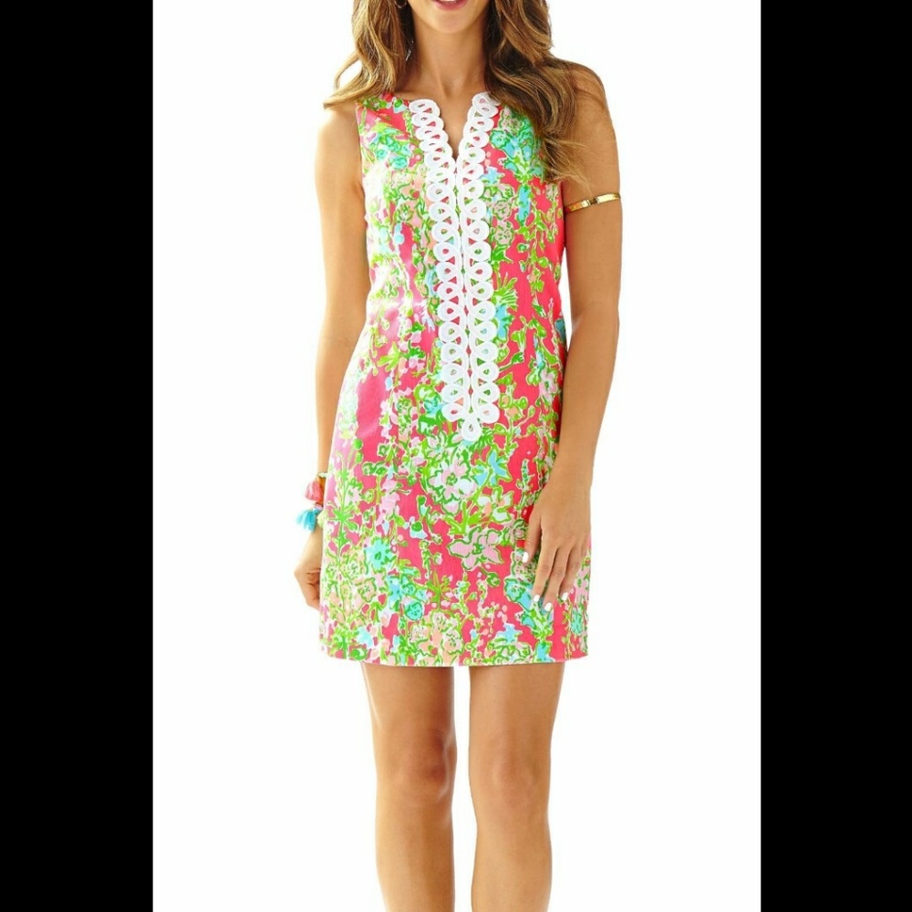 Lilly Pulitzer Cathy Shift Dress and Bangles- New